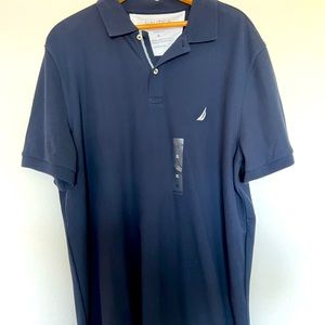 Nautical men’s xl navy polo shirt nwt